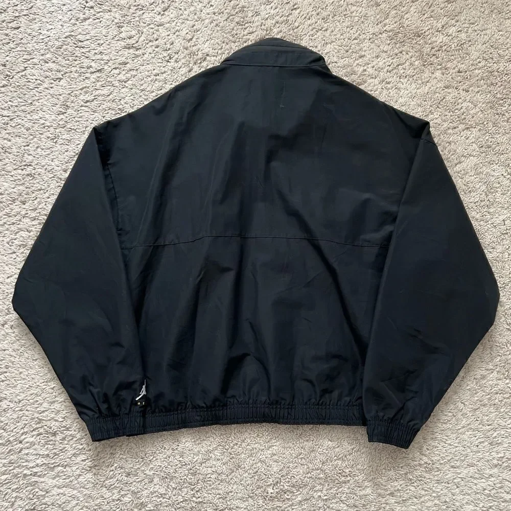 Nike Air Jordan Jumpman Full Zip Windbreaker Jacket Black